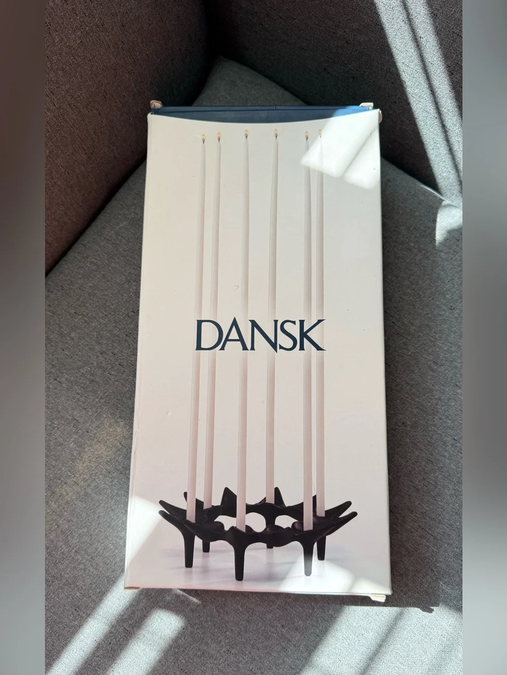 Dansk Jens Quistgaard Fiesta Cast Iron 6-Taper Candle Holder MCM Box